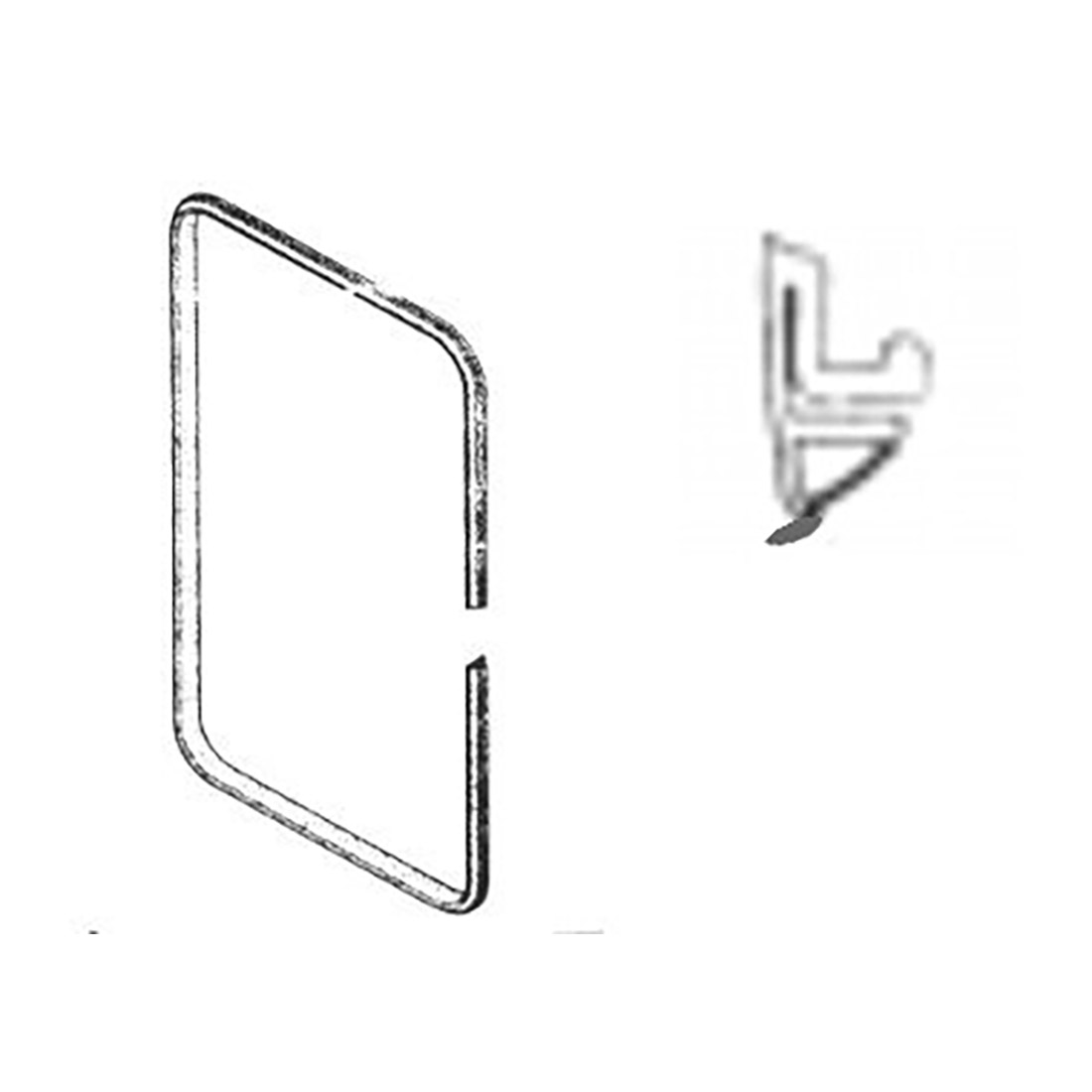 A6758-copia.jpg A4451 GUARNIZIONE FORNO PER ZANUSSI MM.1600 - A6758 - immagine 1